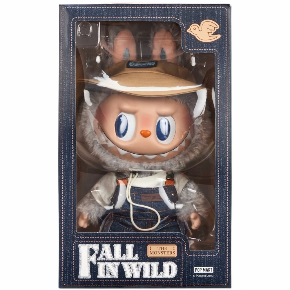New in Box Authentic Pop Mart Fall in Wild Big‎ Labubu 40cm Plush